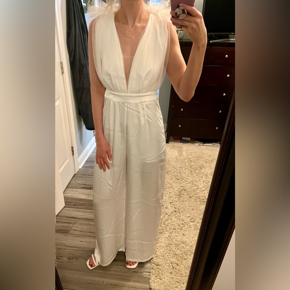 White Jumpsuit - Picture 3 of 3